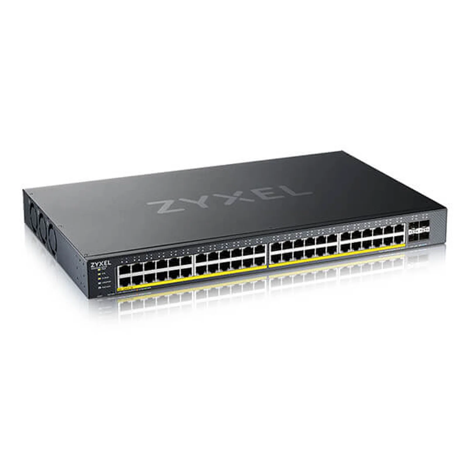 Zyxel XGS1935-52HP Géré L2/L3 Gigabit Ethernet (10/100/1000) Connexion Ethernet, supportant l'alimentation via ce port (PoE)