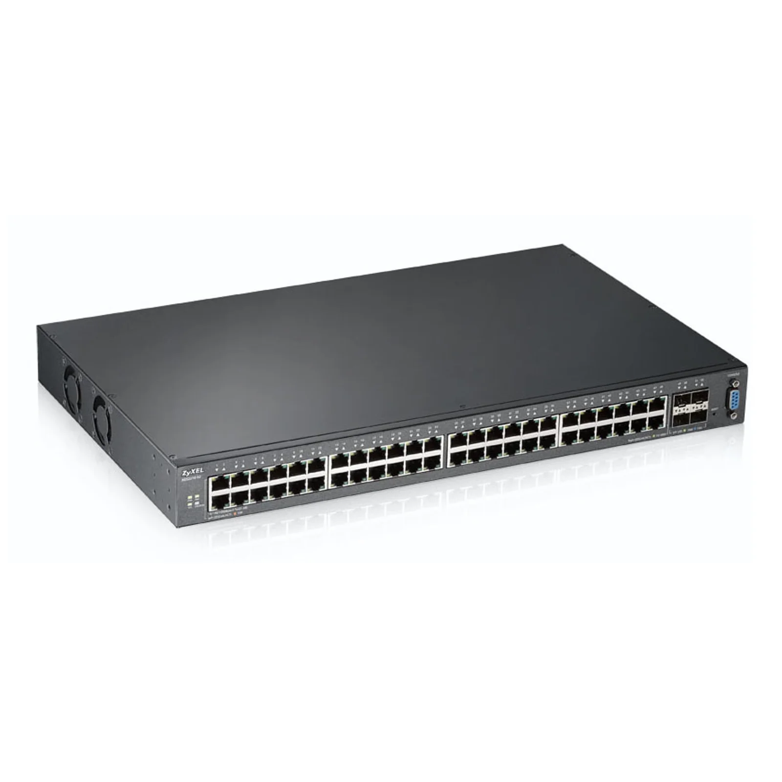 Zyxel XGS2210-52 Géré L2 Gigabit Ethernet (10/100/1000) 1U Noir