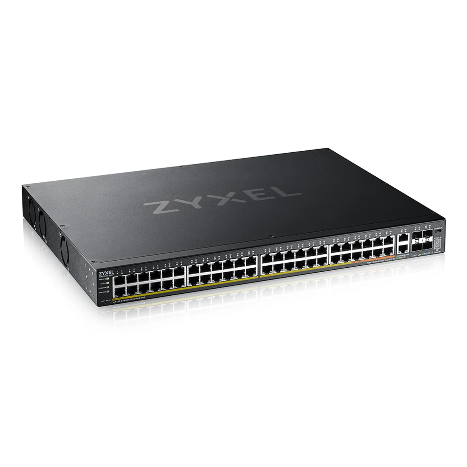Zyxel XGS2220-54FP Géré L3 Gigabit Ethernet (10/100/1000) Connexion Ethernet, supportant l'alimentation via ce port (PoE)