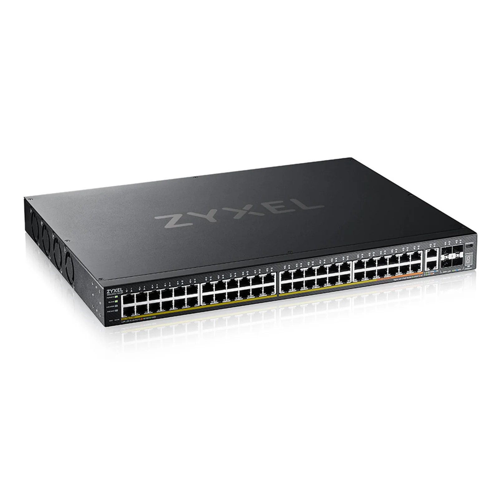 Zyxel XGS2220-54HP Géré L3 Gigabit Ethernet (10/100/1000) Connexion Ethernet, supportant l'alimentation via ce port (PoE)