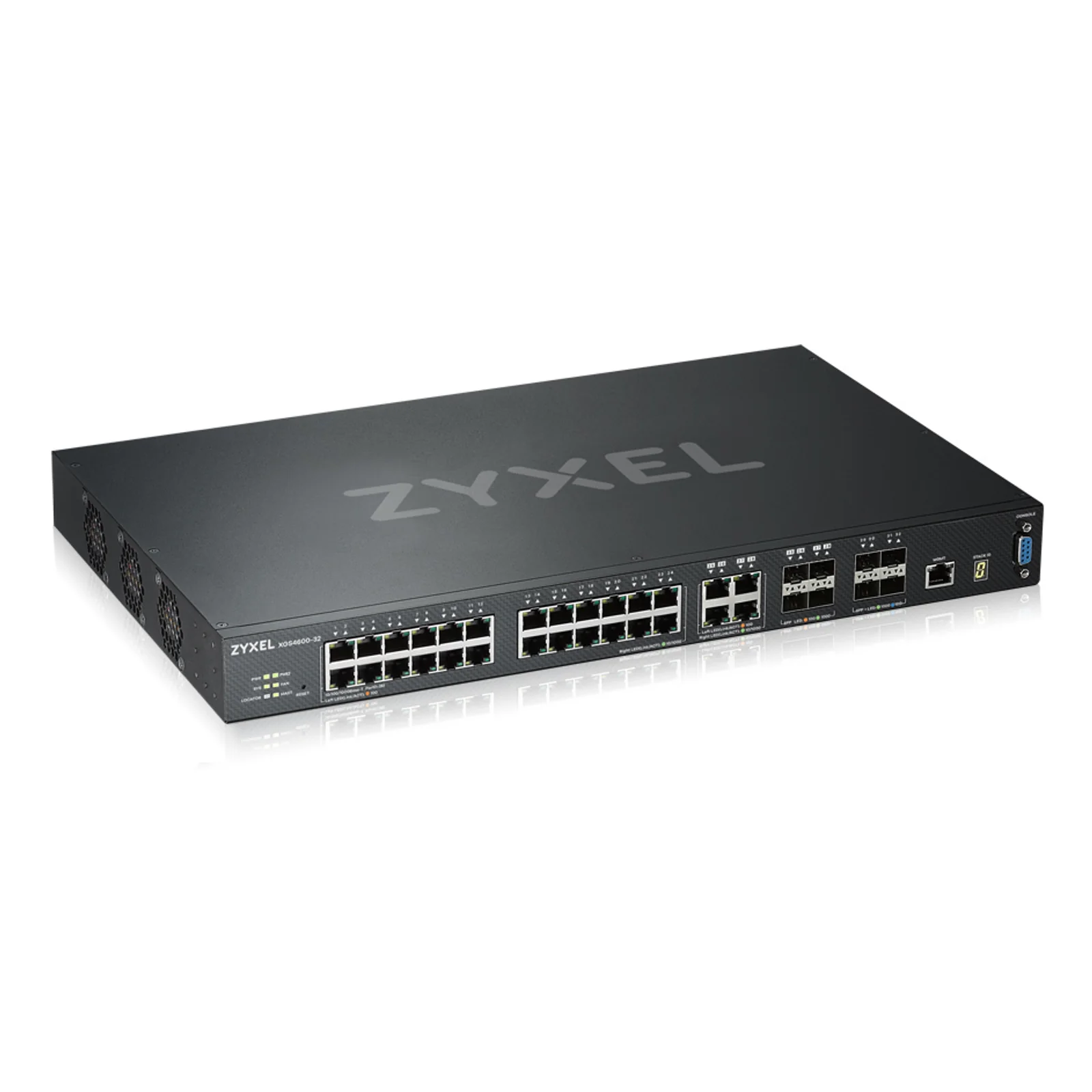 Zyxel XGS4600-32 Géré L3 Gigabit Ethernet (10/100/1000) Noir