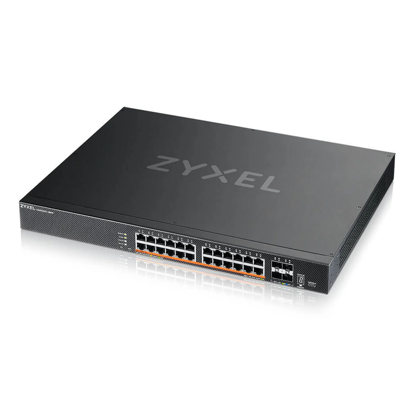 XMG2230-28HP Géré L2/L3 2.5G Ethernet (100/1000/2500) Connexion Ethernet, supportant l'alimentation via ce port (PoE) 1U Noir