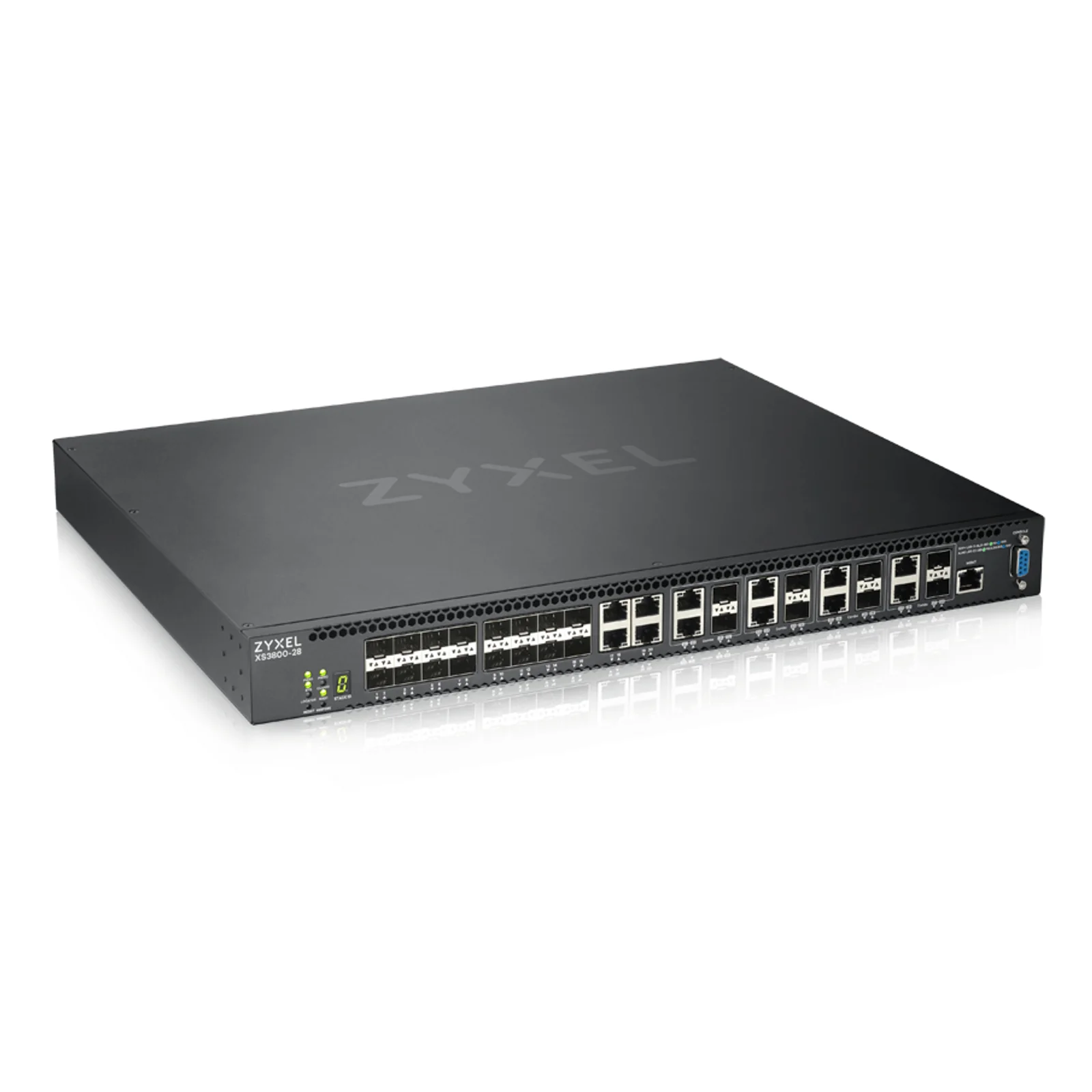 XS3800-28 Géré L2+ 10G Ethernet (100/1000/10000) Noir